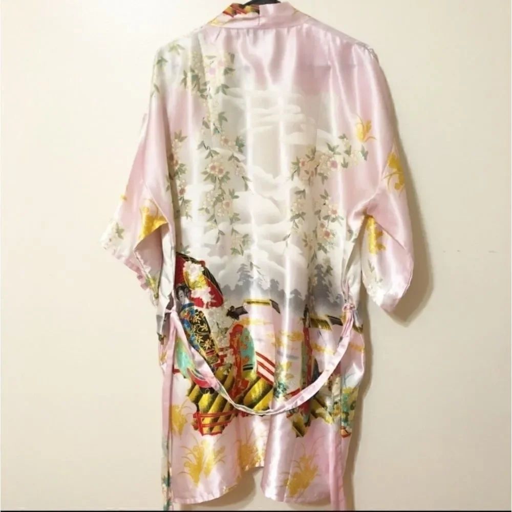 Sale! Vintage Japanese Kimono Robe - Picture 4 of 6